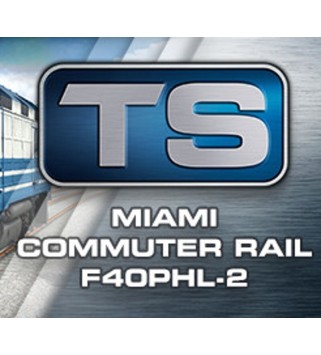 Train Simulator 2017 - Miami Commuter Rail F40PHL-2 Loco Add-On DLC Steam Key EUROPE
